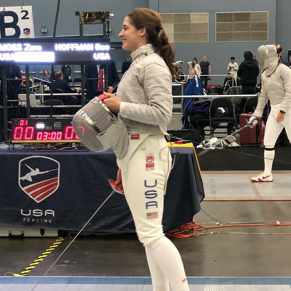 Ilsa makes top 32 in the December NAC 2018's Division 1 Sabre Event